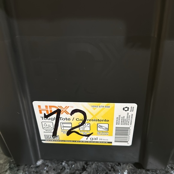 Calvin Klein Black and White Logo Tee - Picture 6 of 6